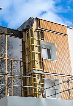 Travaux de réhabilitation